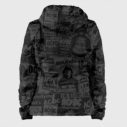 Женская куртка AC DC HIGH VOLTAGE / 3D-Белый – фото 2