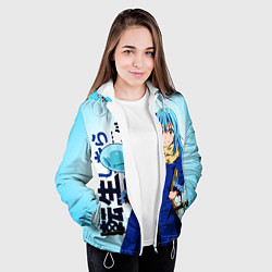 Куртка с капюшоном женская Римуру Темпест, TenSura, цвет: 3D-белый — фото 2