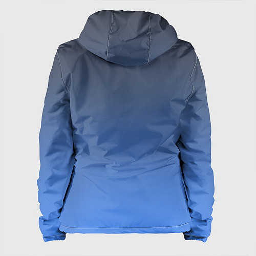 Женская куртка DARK OCEAN GRADIENT / 3D-Белый – фото 2