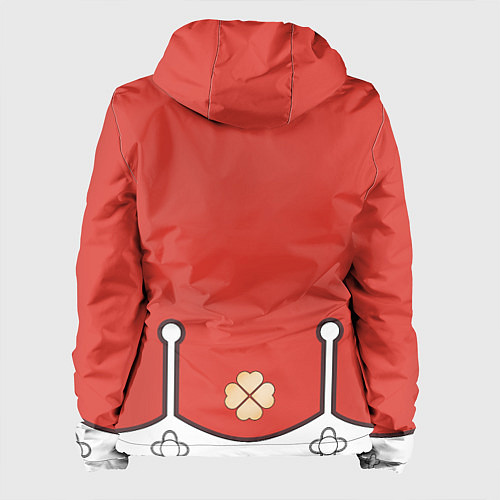 Женская куртка КОСТЮМ КЛИ ГЕНШИН ИМПАКТ / 3D-Белый – фото 2