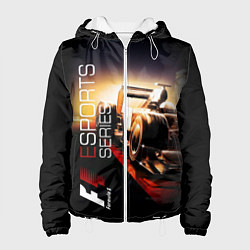 Куртка с капюшоном женская FORMULA 1, цвет: 3D-белый