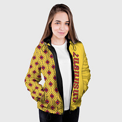 Куртка с капюшоном женская Pattern Armenia, цвет: 3D-черный — фото 2