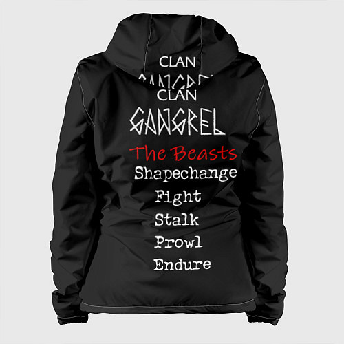 Женская куртка Гангрел / 3D-Белый – фото 2