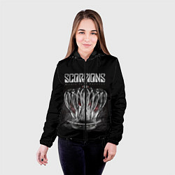 Куртка с капюшоном женская SCORPIONS, цвет: 3D-черный — фото 2