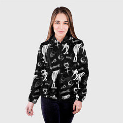 Куртка с капюшоном женская Ghostemane, цвет: 3D-черный — фото 2