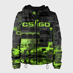 Куртка с капюшоном женская VIRUS ВИРУС CS, цвет: 3D-черный