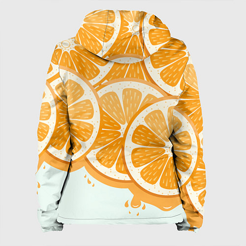 Женская куртка АПЕЛЬСИН ORANGE / 3D-Белый – фото 2