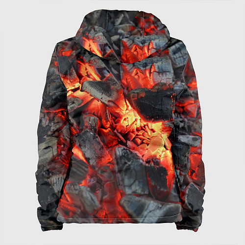 Женская куртка Древесные угли / 3D-Белый – фото 2