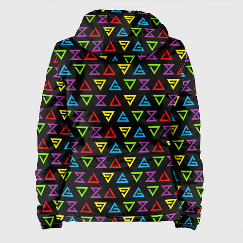 Женская куртка ВЕДЬМАК ЗНАКИ ПАТТЕРН ЦВЕТНОЙ THE WITCHER / 3D-Черный – фото 2