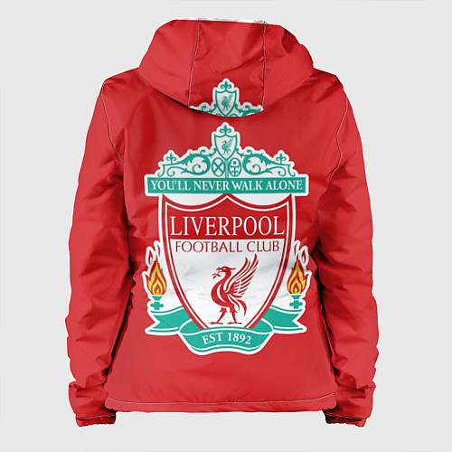 Женская куртка F C LIVERPOOL / 3D-Белый – фото 2