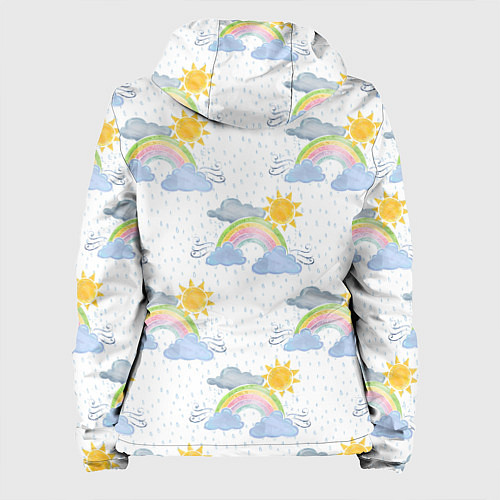 Женская куртка Погода / 3D-Черный – фото 2