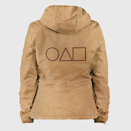 Женская куртка Зонтик Игра в кальмара / 3D-Белый – фото 2