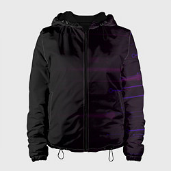 Куртка с капюшоном женская Технометрия, цвет: 3D-черный