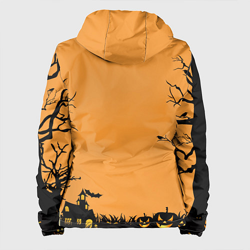 Женская куртка Orange Halloween TRD / 3D-Белый – фото 2
