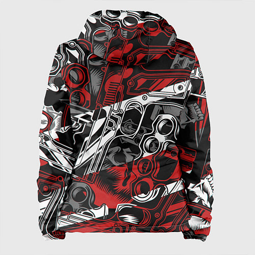 Женская куртка Оружейный барон / 3D-Белый – фото 2