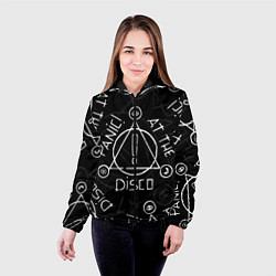 Куртка с капюшоном женская Panic! At the Disco - Pray For The Wicked, цвет: 3D-черный — фото 2