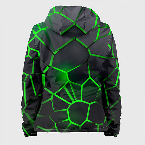 Женская куртка 3D плиты с подсветкой Шкода / 3D-Белый – фото 2