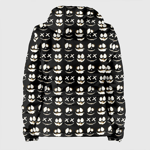 Женская куртка Прикольные смайлы Хэллоуин 2 Halloween 2 / 3D-Черный – фото 2