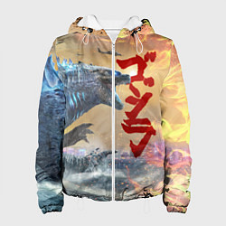 Женская куртка ГОДЗИЛЛА АТАКУЕТ!