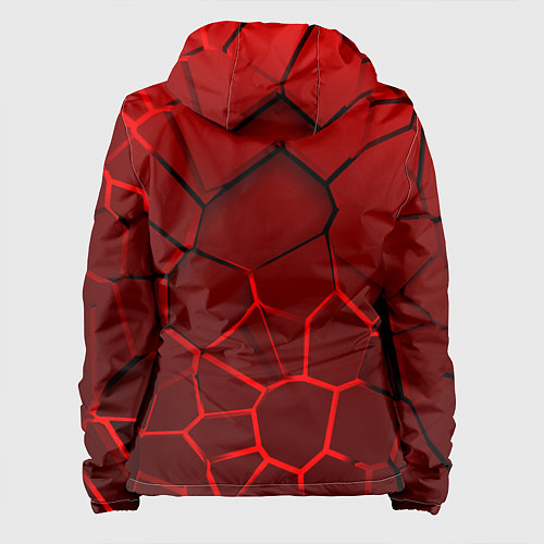 Женская куртка АУДИ - 3D плиты с подсветкой / 3D-Белый – фото 2