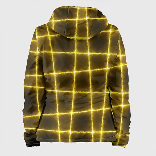 Женская куртка Неоновый барьер / 3D-Белый – фото 2