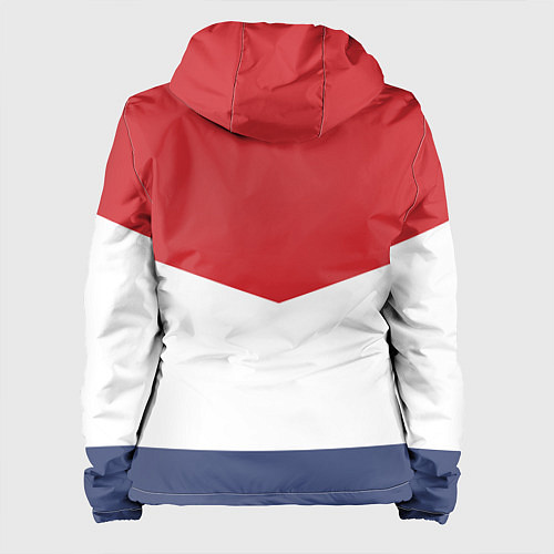 Женская куртка Russia / 3D-Белый – фото 2