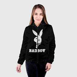 Куртка с капюшоном женская BAD BOY секси, цвет: 3D-черный — фото 2