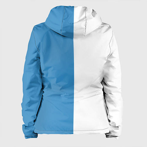 Женская куртка Крутые Санта и Олень / 3D-Черный – фото 2