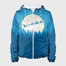 Женская куртка Санта с Оленями