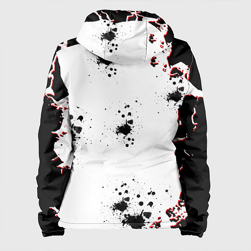 Женская куртка Берсерк черная маска / 3D-Черный – фото 2