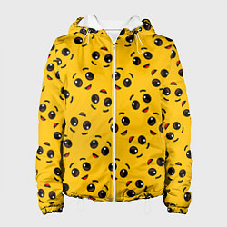 Женская куртка FORTNITE BANANA FACE PATTERN ФОРТНАЙТ ЛИЦО БАНАНА