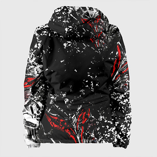 Женская куртка Берсерк Черная маска / 3D-Белый – фото 2