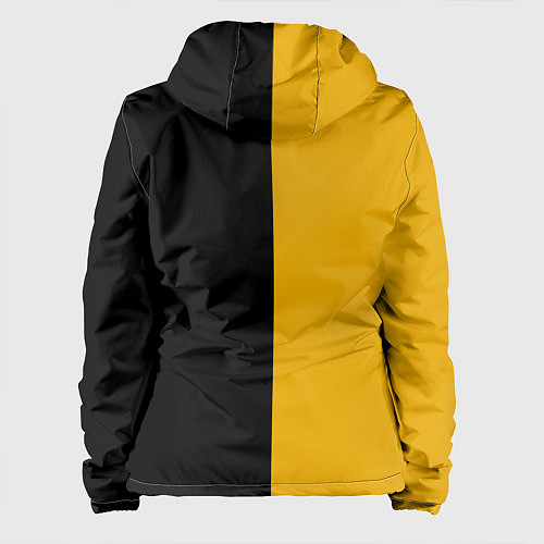 Женская куртка Шевроле Авто / 3D-Черный – фото 2