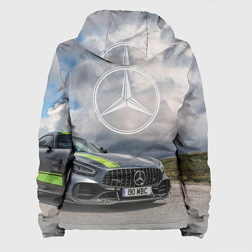Женская куртка Mercedes V8 Biturbo Racing Team AMG / 3D-Белый – фото 2