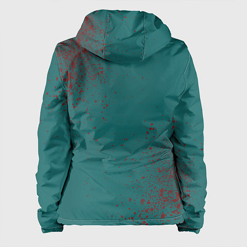 Женская куртка Игра в кальмара: Персонаж 001 / 3D-Черный – фото 2