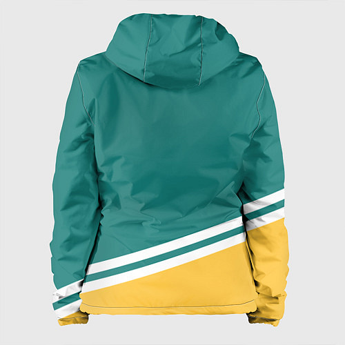 Женская куртка Анахайм Дакс, NHL / 3D-Белый – фото 2