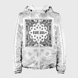 Куртка с капюшоном женская Big Baby Tape x Kizaru BANDANA Бандана Кизару Тейп, цвет: 3D-белый
