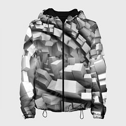 Женская куртка Геометрическая объёмная абстракция