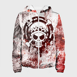 Женская куртка Трафальгар Ло Пираты сердца Весёлый Роджер