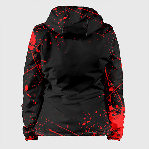 Женская куртка DOTA 2 БРЫЗГИ КРАСОК ДОТА 2 ЛОГО / 3D-Белый – фото 2