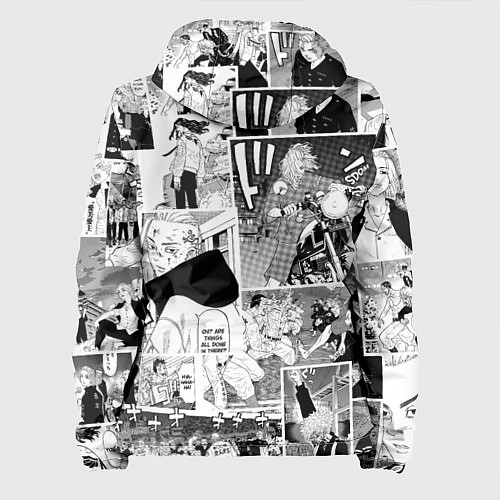 Женская куртка Токийские мстители манга / 3D-Белый – фото 2