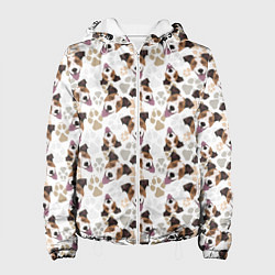 Женская куртка Джек Рассел Терьер