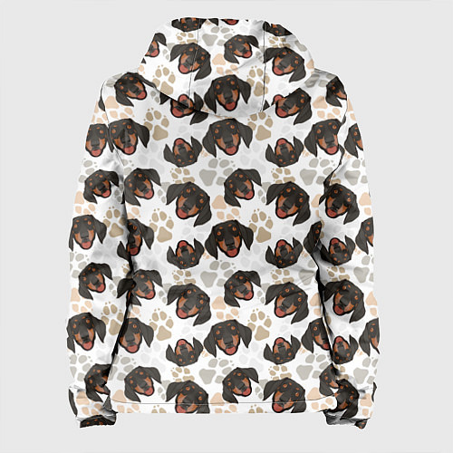 Женская куртка Такса Dachshund Dog / 3D-Белый – фото 2