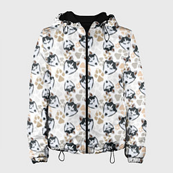 Женская куртка Собака Сибирский Хаски