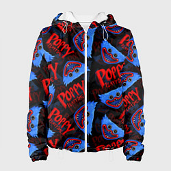 Куртка с капюшоном женская POPPY PLAYTIME ПОППИ ПЛЕЙТАЙМ ХАГГИ ВАГГИ HUGGY WU, цвет: 3D-белый