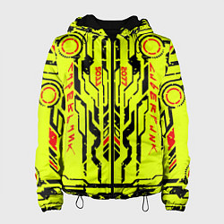 Женская куртка Cyberpunk 2077 YELLOW