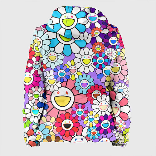 Женская куртка Цветы Takashi Murakami / 3D-Белый – фото 2