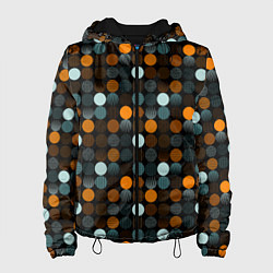 Куртка с капюшоном женская Монохром, цвет: 3D-черный