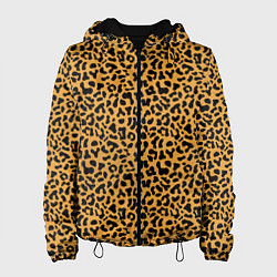 Куртка с капюшоном женская Леопард Leopard, цвет: 3D-черный