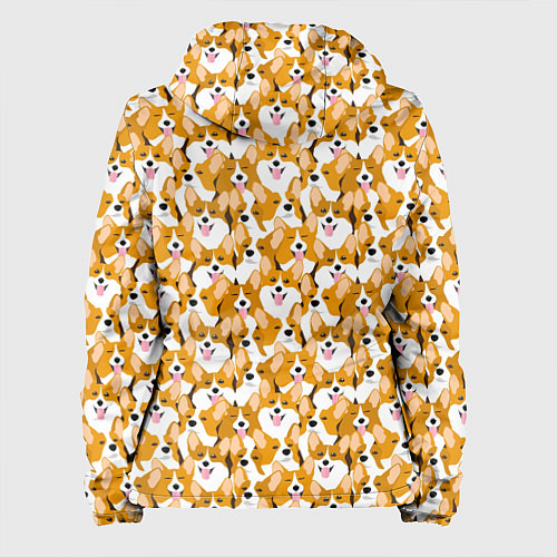 Женская куртка Собаки Корги / 3D-Белый – фото 2